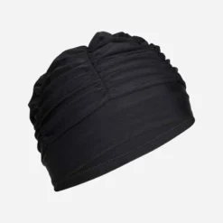 Bonnet De Bain Natation Maille Volume Noir