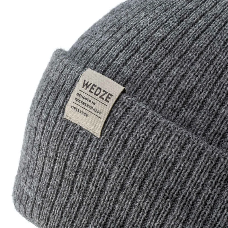 WEDZE BONNET DE SKI ENFANT - FISHERMAN - GRIS 4 WEDZE BONNET DE SKI ENFANT - FISHERMAN - GRIS – Image 4