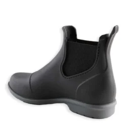Boots équitation Enfant 100 Noir Et Gris -Sportmania boots equitation enfant 100 noir et gris 2