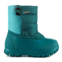 WEDZE Bottes De Neige Bébé, Après Ski Bébé WARM Turquoises -Sportmania bottes de neige bebe apres ski bebe warm turquoises 2
