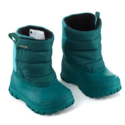 WEDZE Bottes De Neige Bébé, Après Ski Bébé WARM Turquoises -Sportmania bottes de neige bebe apres ski bebe warm turquoises 4