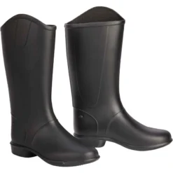 Bottes équitation Enfant 100 Noir -Sportmania bottes equitation enfant 100 noir 2