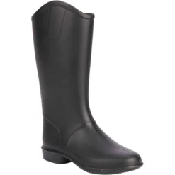 Bottes équitation Enfant 100 Noir