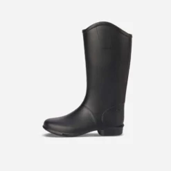 Bottes équitation Enfant 100 Noir -Sportmania bottes equitation enfant 100 noir 4