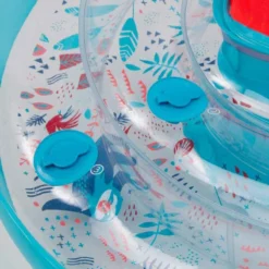 Bouée De Piscine Gonflable Avec Siège Et Poignées Bébé 7-15 Kg Transparente -Sportmania bouee de piscine gonflable avec siege et poignees bebe 7 15 kg transparente 4