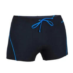 Boxer De Bain Natation Homme - Boxer 100 Plus - Noir Bleu -Sportmania boxer de bain natation homme boxer 100 plus noir bleu 4