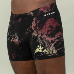 Boxer De Natation Homme - Fiti - Trao Noir / Rouge / Beige -Sportmania boxer de natation homme fiti trao noir slash rouge slash beige 4