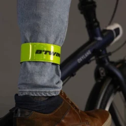 BTWIN BRASSARD DE VISIBILITE VELO 540 JAUNE FLUO -Sportmania brassard de visibilite 500 jaune fluo btwin 2