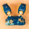 Brassards-Ceinture Piscine Evolutif TISWIM Enfant 15 à 30 Kg Bleu "Tigre"