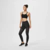 Brassière Cardio Fitness Femme Noir 100