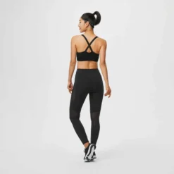 Brassière Cardio Fitness Femme Noir 100 -Sportmania brassiere cardio fitness femme noir 100 2