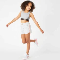 Brassière Fille Coton Grise -Sportmania brassiere fille coton grise 3