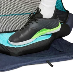 Kipsta But De Football Gonflable AIR KAGE PUMP Bleu / Turquoise -Sportmania but de football gonflable air kage pump rouge orange 5