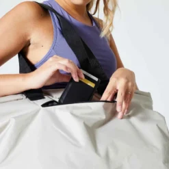 Cabas De Sport Réversible 25L Gris Et Ecru 13 Cabas De Sport Réversible 25L Gris Et Ecru -Sportmania cabas de sport reversible 25l gris et ecru 6