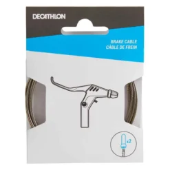 Decathlon CABLE FREIN VTT/VILLE UNIVERSEL INOX