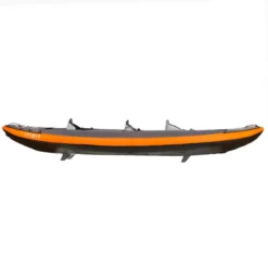 CANOE KAYAK GONFLABLE DE RANDONNEE 2/3 PLACES ORANGE -Sportmania canoe kayak gonflable de randonnee 2slash3 places orange 3