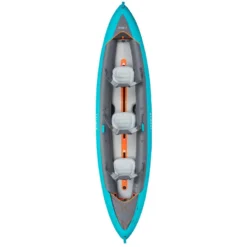 CANOE KAYAK GONFLABLE RANDONNEE FOND HAUTE PRESSION DROP STITCH X100+ 3 PLACES -Sportmania canoe kayak gonflable randonnee fond haute pression drop stitch x100 3 place 5
