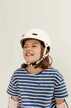 Casque Roller Skateboard Trottinette MF500 Bridal Pink -Sportmania casque roller skateboard trottinette mf500 noir bleu 15