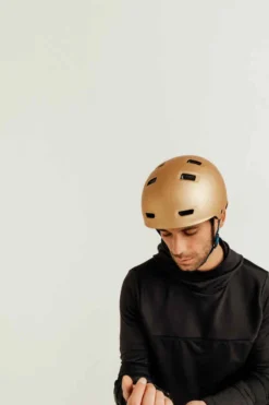Casque Roller Skateboard Trottinette MF540 Urban Gold -Sportmania casque roller skateboard trottinette mf540 urban gold 10