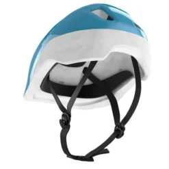 BTWIN Casque Vélo Enfant 100 Bleu -Sportmania casque velo enfant 100 bleu 3