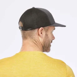 Casquette TRAVEL 500 Compact Gris Foncé -Sportmania casquette de trekking voyage travel 500 compact camel 2