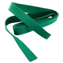 CEINTURE ARTS MARTIAUX PIQUÉE 3.00 M VERTE
