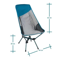 Quechua CHAISE BASSE PLIANTE DE CAMPING MH500 XL -Sportmania chaise basse pliante de camping mh500 xl 4