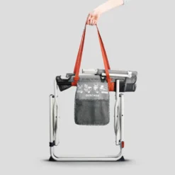 Quechua CHAISE DE TABLE PLIANTE ET CONFORTABLE POUR LE CAMPING -Sportmania chaise de table pliable et confortable pour le camping comfort 2