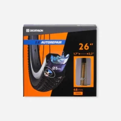 Decathlon CHAMBRE A AIR 26x1,7/2,2 PRESTA AUTO REPARANTE