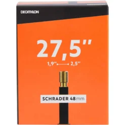 Decathlon CHAMBRE A AIR 27.5x1,9/ 2,5 VALVE SCHRADER 48 MM