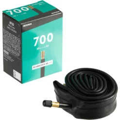 Decathlon CHAMBRE A AIR 700X35/45 VALVE SCHRADER 48MM -Sportmania chambre a air 700x35slash45 valve schrader 48mm 2