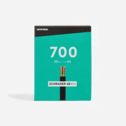 Decathlon CHAMBRE A AIR 700X35/45 VALVE SCHRADER 48MM