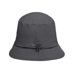 CHAPEAU TREKKING FORME BOB - MT100 - GRIS FONCE -Sportmania chapeau de trekking montagne trek 100 gris fonce 2