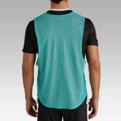 Kipsta Chasuble Adulte Turquoise -Sportmania chasuble adulte jaune fluo 3