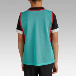Kipsta Chasuble Sports Collectifs Enfant Turquoise -Sportmania chasuble sports collectifs enfant jaune fluo 3