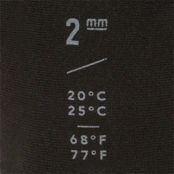 CHAUSSETTE SURF BODYBOARD 100 Néoprène 2MM NOIR -Sportmania chaussette mid surf bodyboard 100 neoprene 2mm noir 6