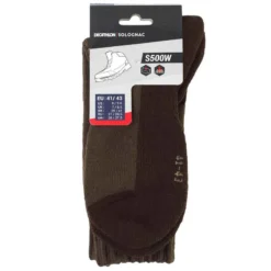 CHAUSSETTES CHASSE 500 HAUTES VERTES -Sportmania chaussettes chasse 500 hautes vertes 7