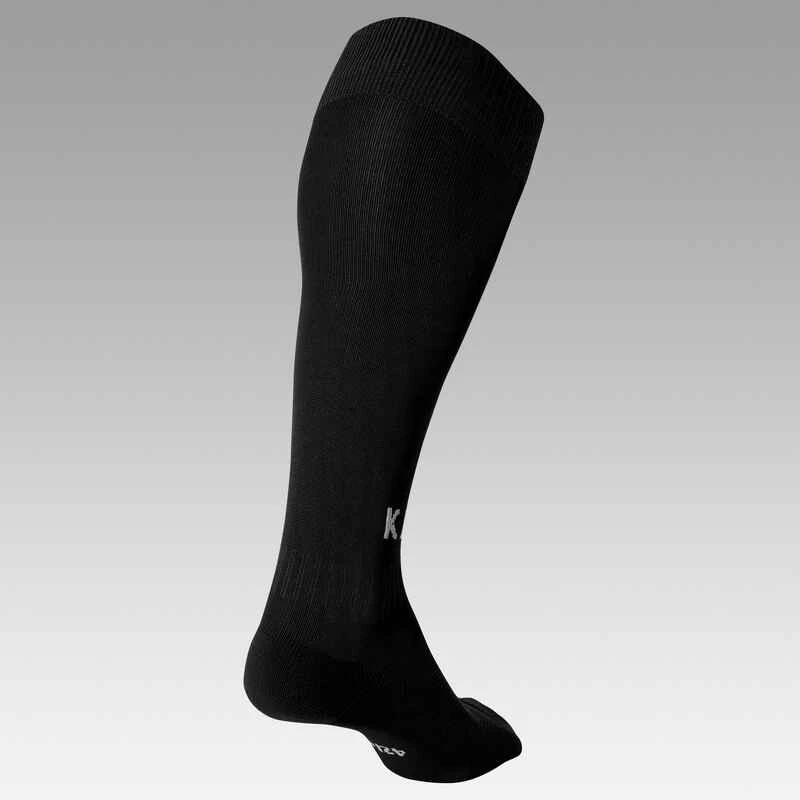 Kipsta Chaussettes De Football Enfant ESSENTIEL CLUB Noire 3 Kipsta Chaussettes De Football Enfant ESSENTIEL CLUB Noire – Image 3