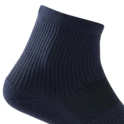 CHAUSSETTES DE RUNNING RUN500 MI-HAUTEURS X2 -Sportmania chaussettes de running mi hauteur confort x2 noires 5