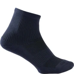 CHAUSSETTES DE RUNNING RUN500 MI-HAUTEURS X2 -Sportmania chaussettes de running mi hauteur confort x2 noires 7