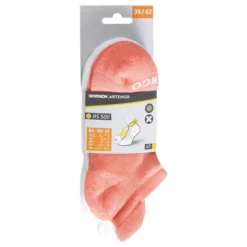 CHAUSSETTES DE SPORT BASSES ARTENGO RS 500 ROSE BLANC VERT LOT DE 3 -Sportmania chaussettes de sport basses artengo rs 500 rose blanc vert lot de 3 11