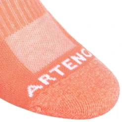 CHAUSSETTES DE SPORT BASSES ARTENGO RS 500 ROSE BLANC VERT LOT DE 3 -Sportmania chaussettes de sport basses artengo rs 500 rose blanc vert lot de 3 9