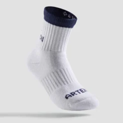CHAUSSETTES DE SPORT ENFANT HAUTES ARTENGO RS 500 MARINE BLANC NOIR LOT DE 3 -Sportmania chaussettes de sport enfant hautes artengo rs 500 marine blanc noir lot de 3 2