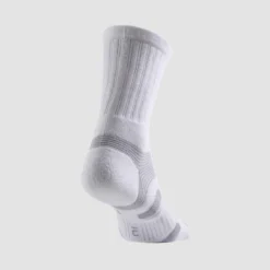 CHAUSSETTES DE SPORT HAUTES ARTENGO RS 560 BLANC GRIS LOT DE 3 -Sportmania chaussettes de sport hautes artengo rs 560 blanc gris lot de 3 3