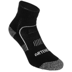 CHAUSSETTES DE SPORT MI-HAUTES ARTENGO RS 900 NOIR BLANC LOT DE 3 -Sportmania chaussettes de sport mi hautes artengo rs 900 noir blanc lot de 3 2
