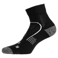 CHAUSSETTES DE SPORT MI-HAUTES ARTENGO RS 900 NOIR BLANC LOT DE 3 -Sportmania chaussettes de sport mi hautes artengo rs 900 noir blanc lot de 3 4