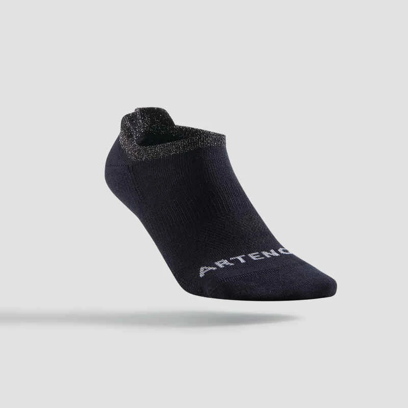 CHAUSSETTES DE SPORT BASSES ARTENGO RS 160 NOIR BRILLANT LOT DE 3 3 CHAUSSETTES DE SPORT BASSES ARTENGO RS 160 NOIR BRILLANT LOT DE 3 – Image 3
