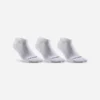Artengo CHAUSSETTES DE TENNIS BASSES RS 100 BLANCHE LOT DE 3
