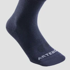 Artengo Chaussettes De Sport Hautes RS 160 X 3 - Marine 12 Artengo Chaussettes De Sport Hautes RS 160 X 3 - Marine -Sportmania chaussettes de tennis hautes rs 160 gris lot de 3 4