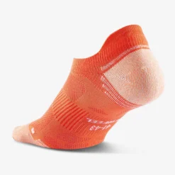 Chaussettes Marche Sportive/nordique WS 500 Invisible Fresh Rouge / Orange /bleu -Sportmania chaussettes marche sportiveslashnordique ws 500 invisible fresh rouge slash orange slashbleu 4